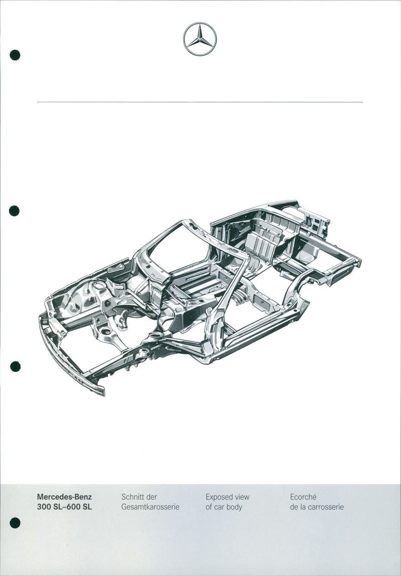 SCHNITT DER GESAMTKAROSSERIE - Vintage Photograph