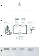 AUSLOSUNG GURTVERRIEGELUNG HINTERACHSSCHALTER REAR ARCEAU SECURITE - Vintage Photograph