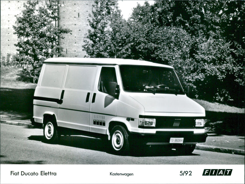 Fiat Ducato Elettra - Vintage Photograph