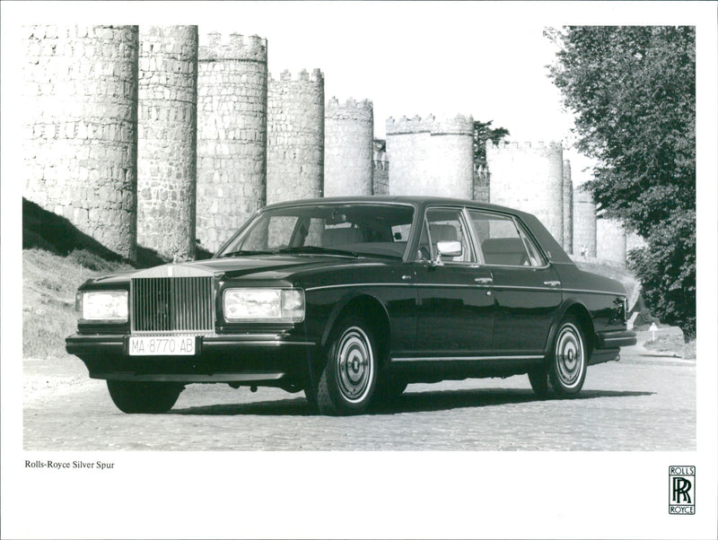 IMA AB Rolls - Royce Silver Spur ROLLS B ROYCE Rolls Royce 1987 - Vintage Photograph