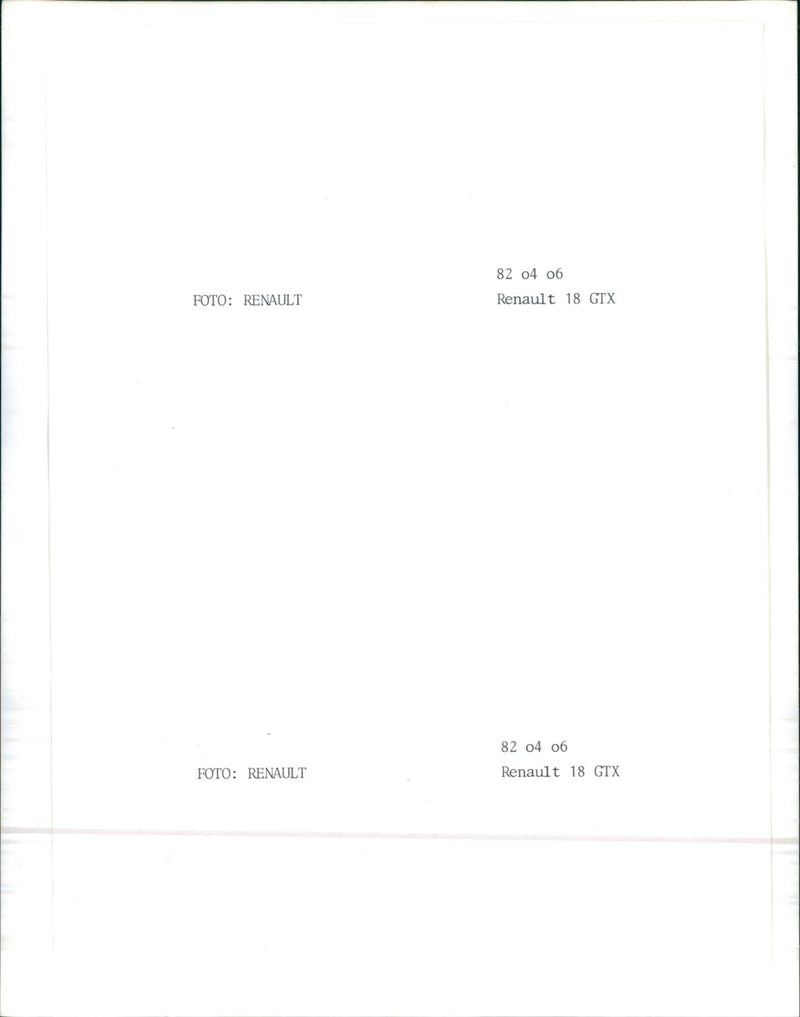 GTX TOT AIRST - Vintage Photograph