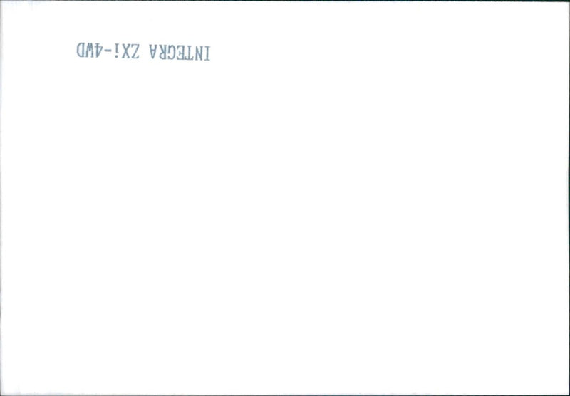 INTEGRA ZXi - 4WD
GIRLINO - Vintage Photograph