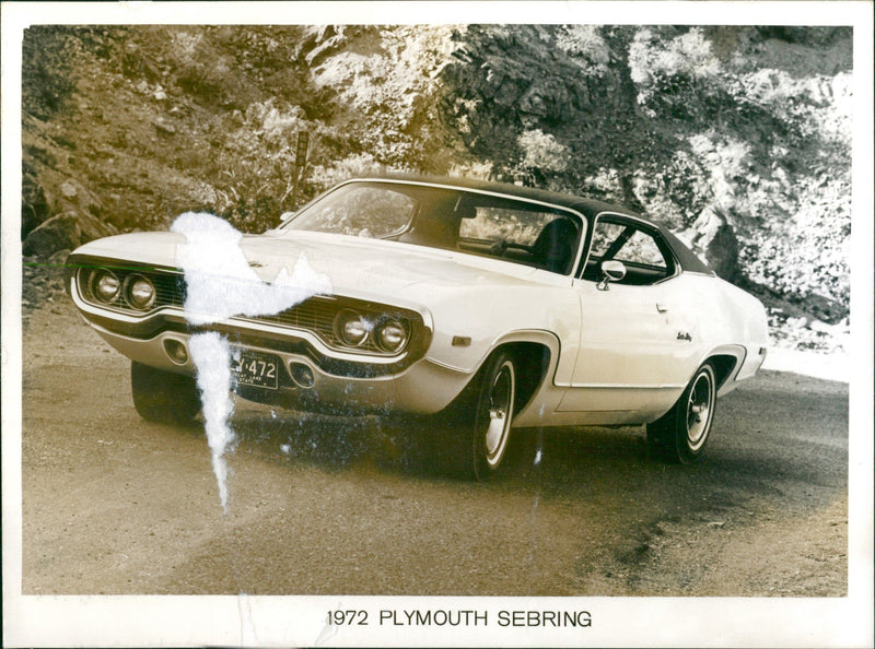 1972 Plymouth Sebring - Vintage Photograph