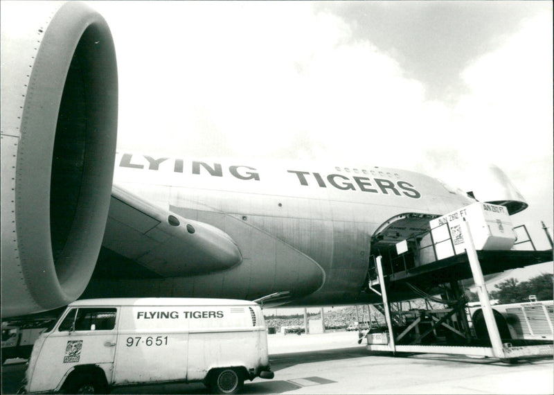 Boeing 747 - Vintage Photograph