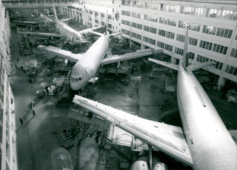 Boeing 747 - Vintage Photograph