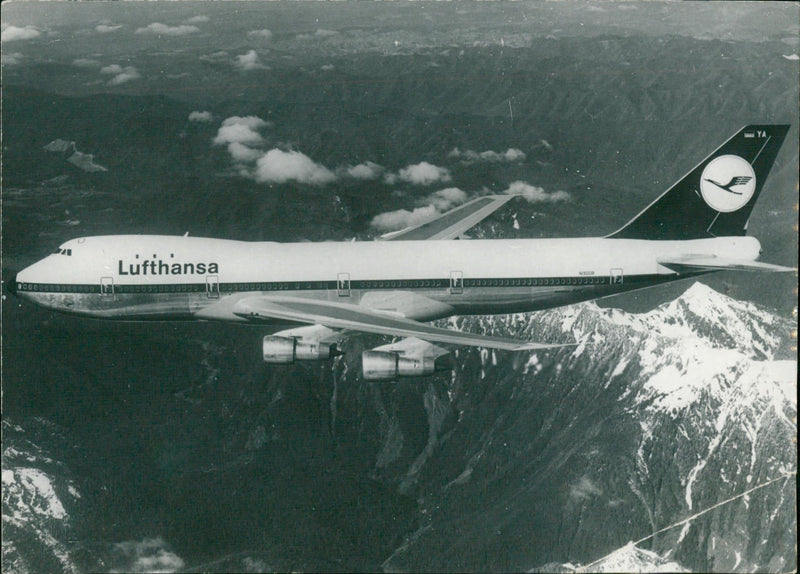 Boeing 747 - Vintage Photograph