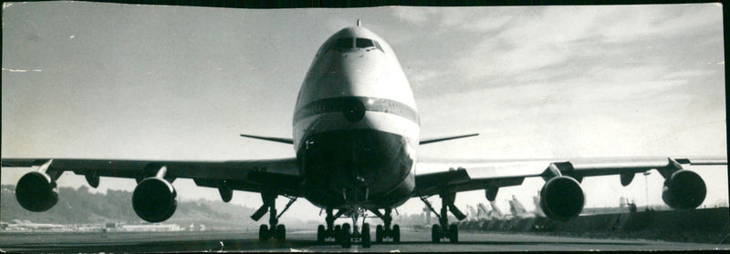 Boeing 747 - Vintage Photograph