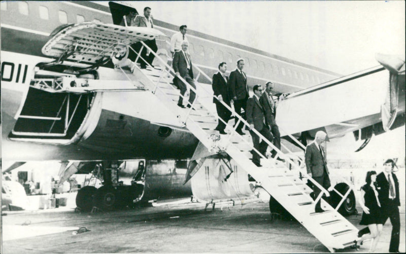 Boeing 747 - Vintage Photograph