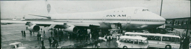 Boeing 747 - Vintage Photograph