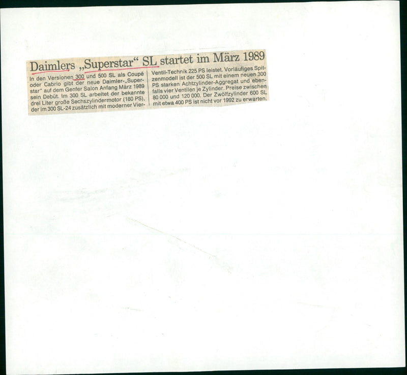 Mercedes - Vintage Photograph