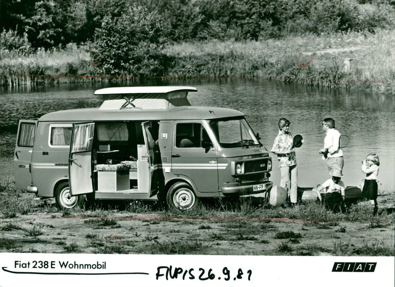 Fiat 238 E. - Vintage Photograph