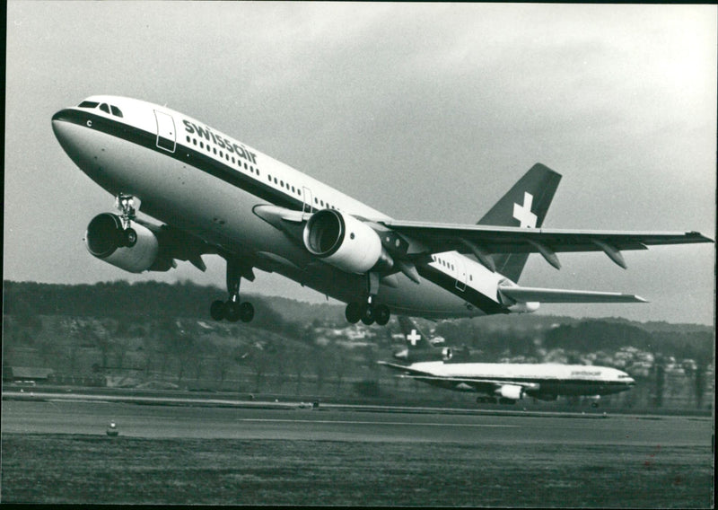 Airbus A310 - Vintage Photograph