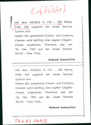 Airbus A310 - Vintage Photograph