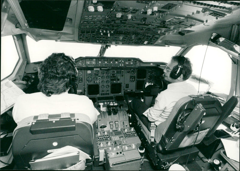 Airbus A310 - Vintage Photograph