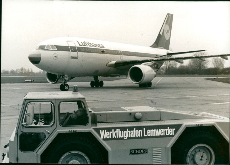 Airbus A310 - Vintage Photograph