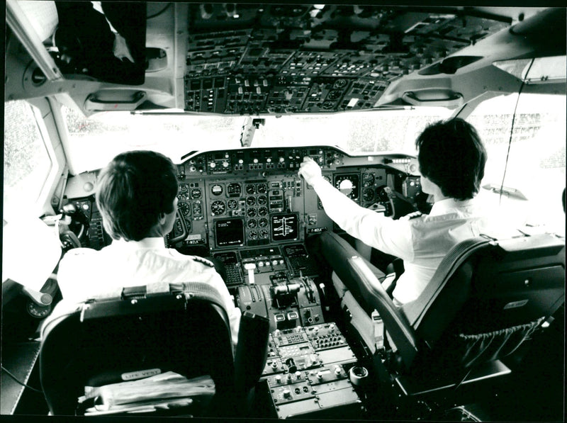 Airbus A310 - Vintage Photograph