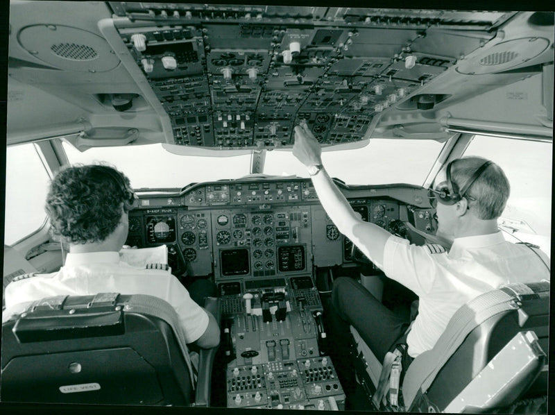 Airbus A310 - Vintage Photograph