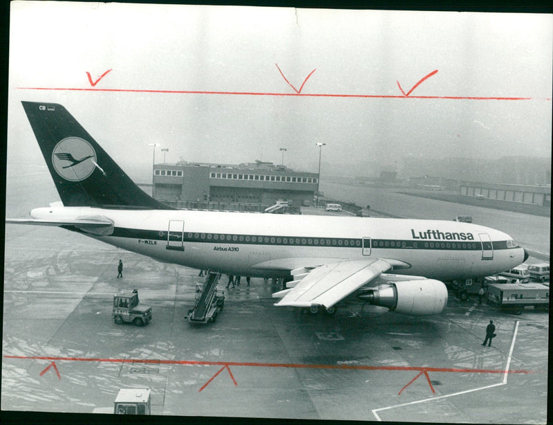 Airbus A310 - Vintage Photograph