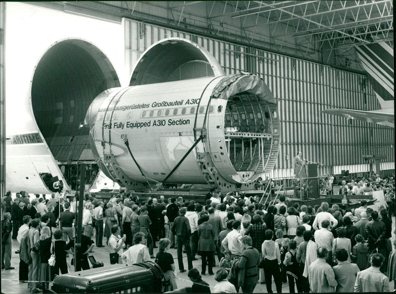 Airbus A310 - Vintage Photograph