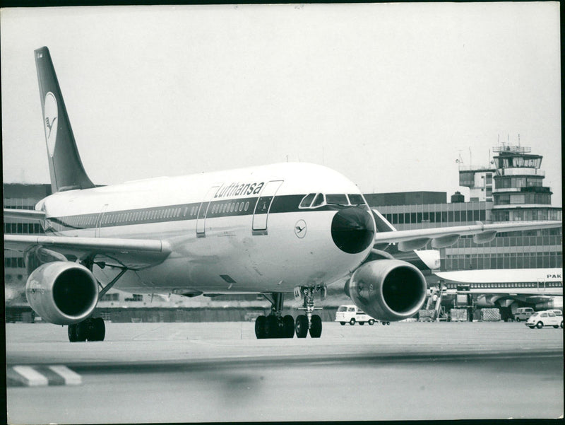 Airbus A300 - Vintage Photograph