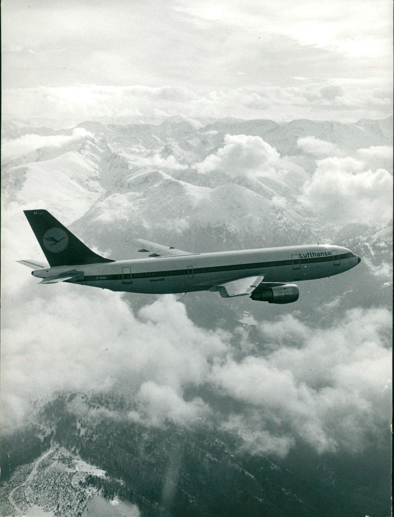 Airbus A300 - Vintage Photograph