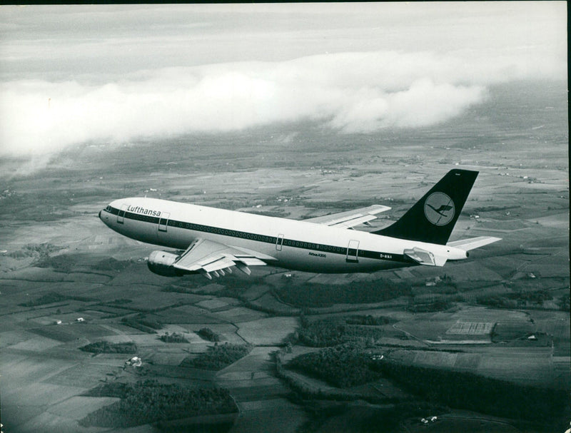 Airbus A300 - Vintage Photograph