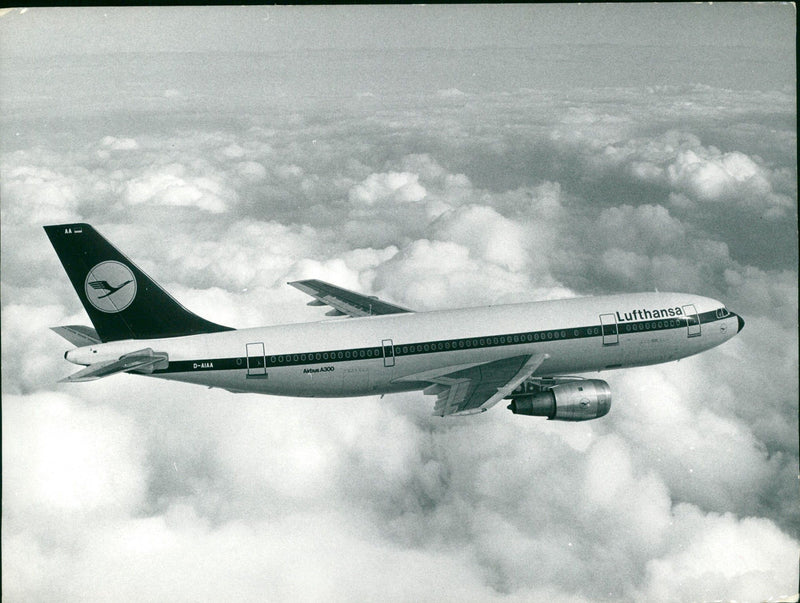 Airbus A300 - Vintage Photograph