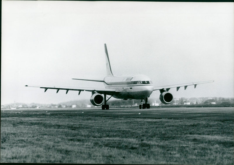 Airbus A300 - Vintage Photograph