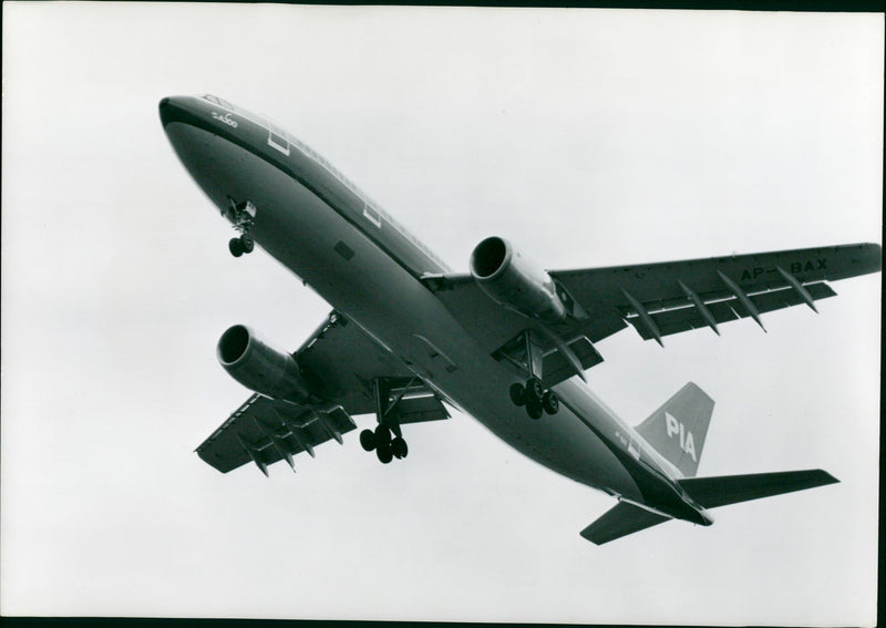 Airbus A300 - Vintage Photograph