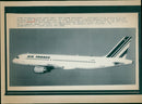 Airbus A320 - Vintage Photograph