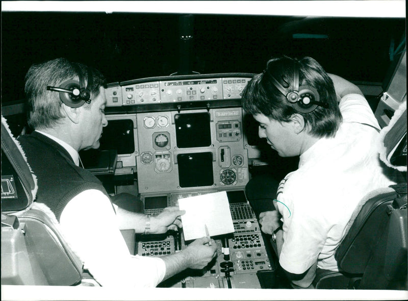 Gerhard Kiep and Steffen Lemke - Vintage Photograph