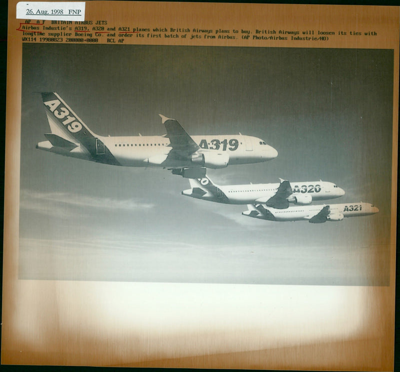 airbus - Vintage Photograph