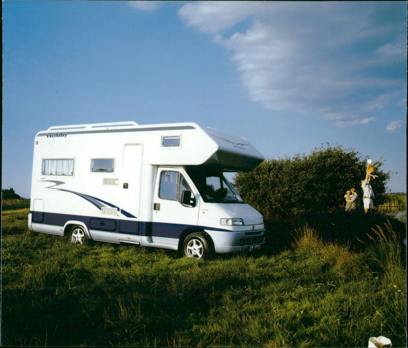 Wohnmobil Hobby AK 595 SM - Vintage Photograph