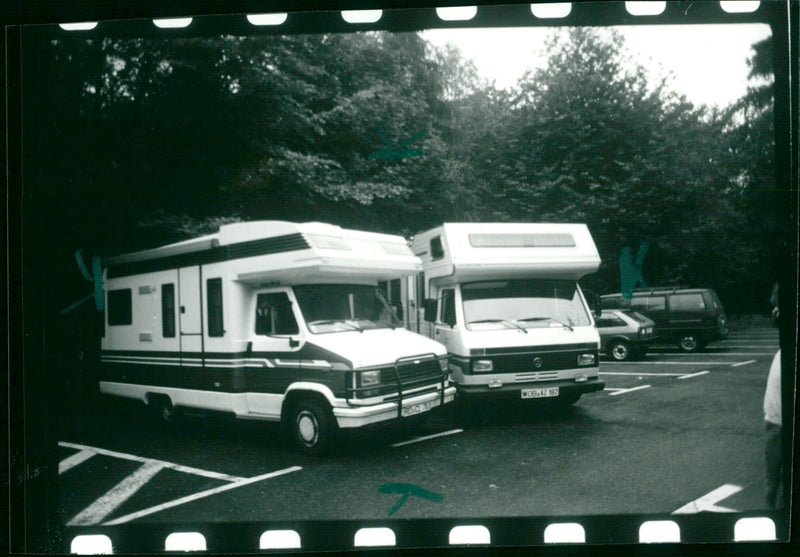 Wohnmobil Hobby - Vintage Photograph