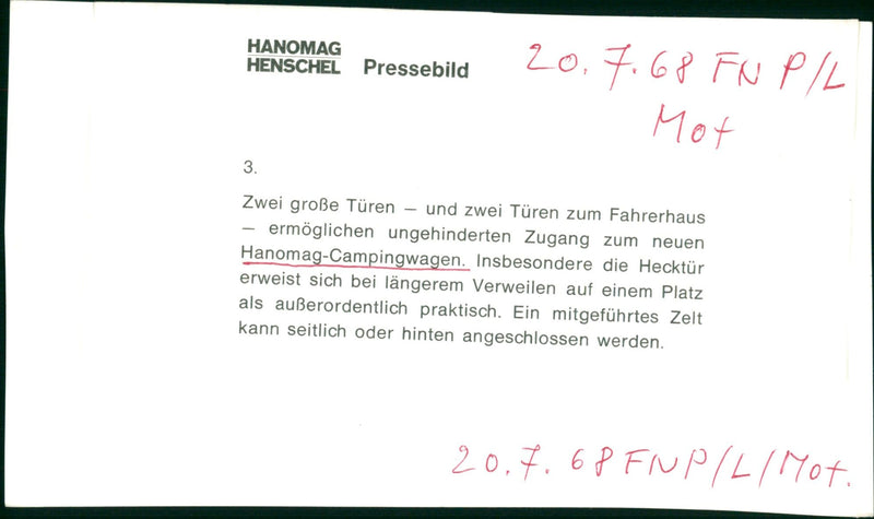 Camping campers - Vintage Photograph