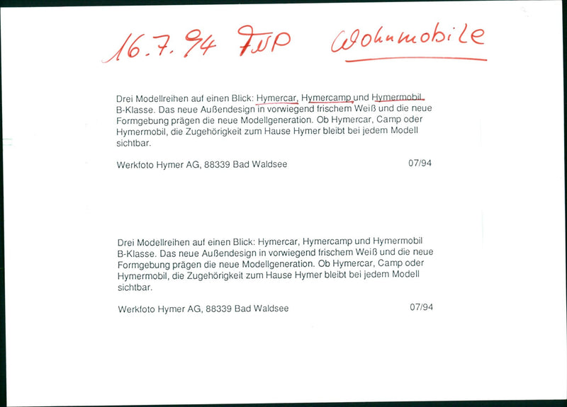 Camping campers - Vintage Photograph