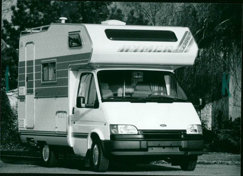 Camping campers - Vintage Photograph