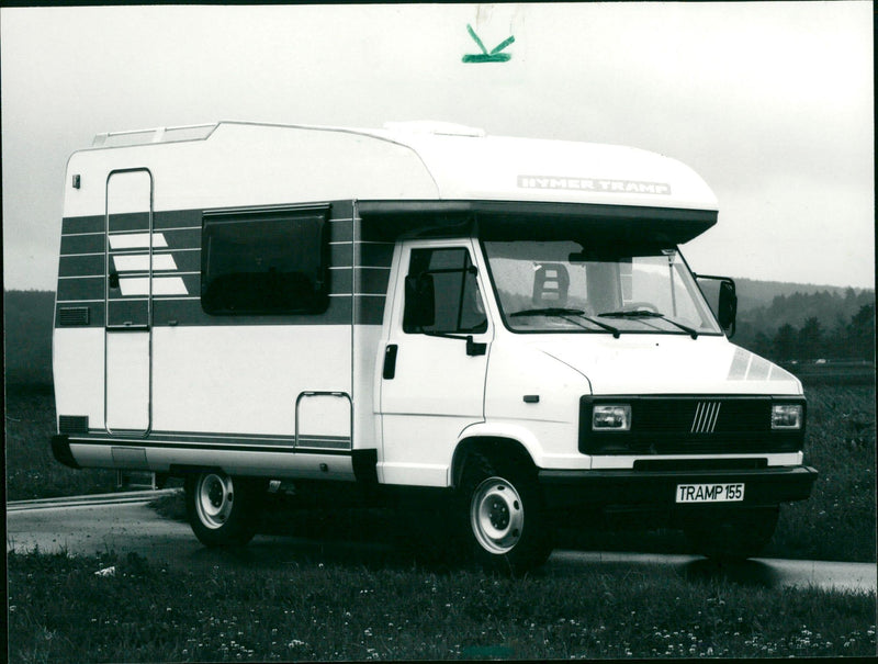 Camping campers - Vintage Photograph