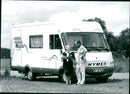 Camping campers - Vintage Photograph
