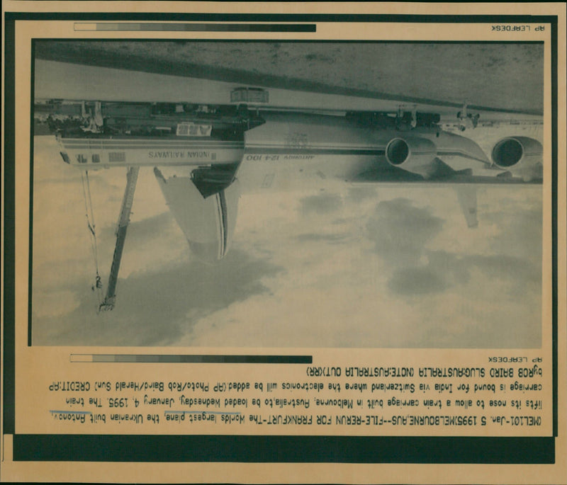 1995 Antonov - Vintage Photograph