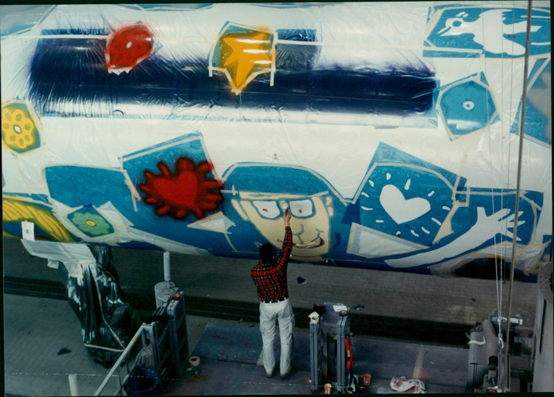 Boeing 757 - Vintage Photograph