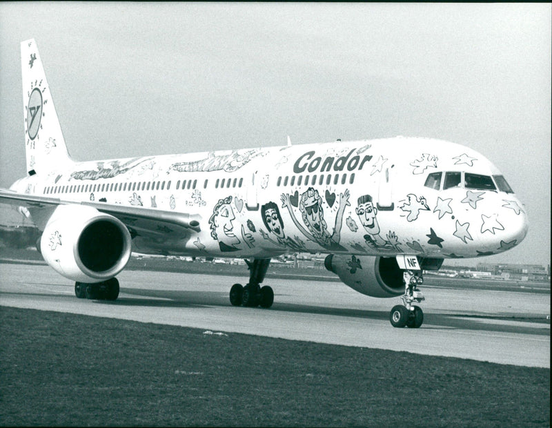 Boeing 757 - Vintage Photograph