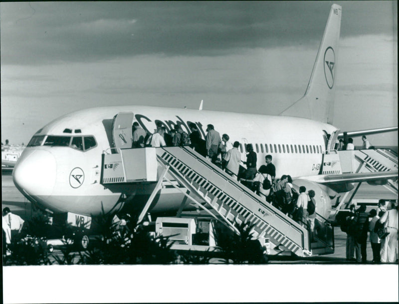 Boeing 737 - Vintage Photograph