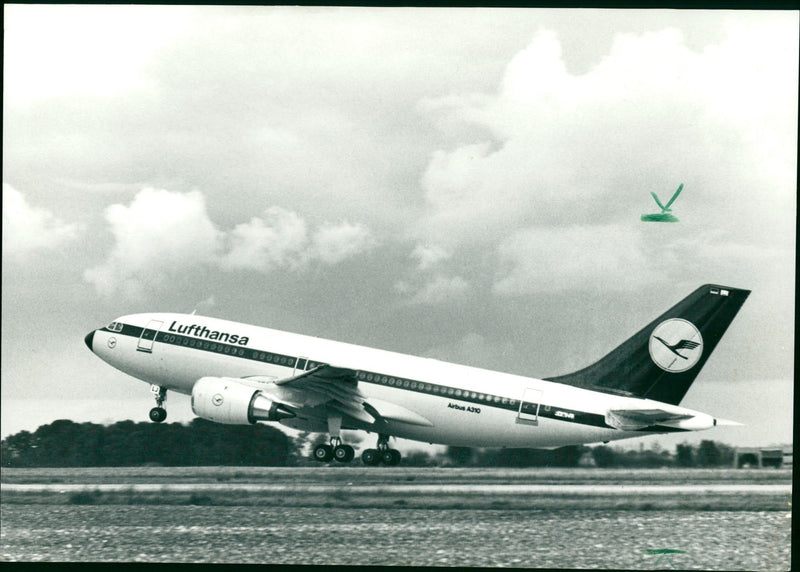 Airbus 310 - Vintage Photograph