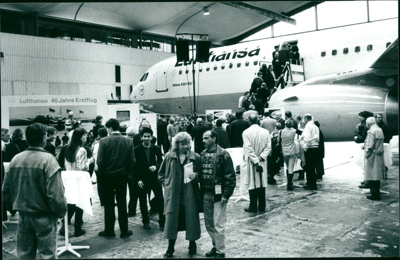 Lufthansa party - Vintage Photograph