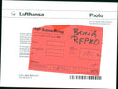 Lufthansa Airbus 321 - Vintage Photograph