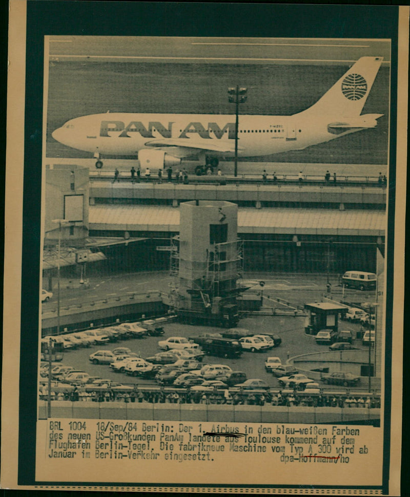 Airbus 300 - Vintage Photograph