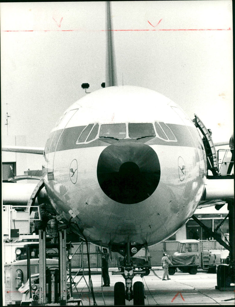 Airbus 300 - Vintage Photograph