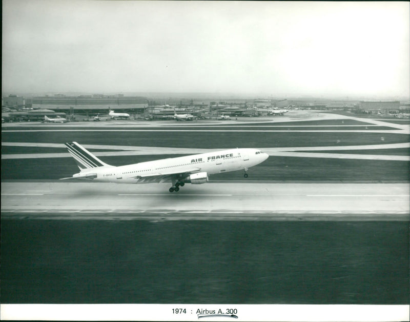 Airbus 300 - Vintage Photograph