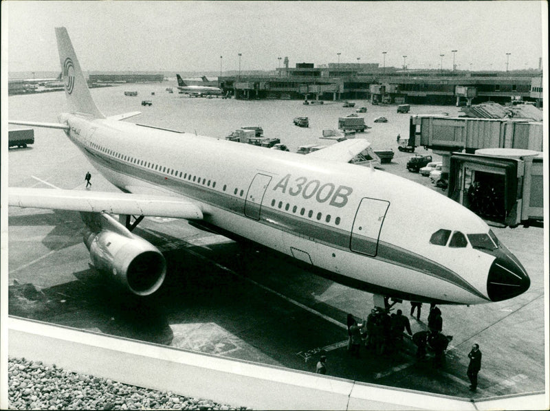 Airbus 300 - Vintage Photograph